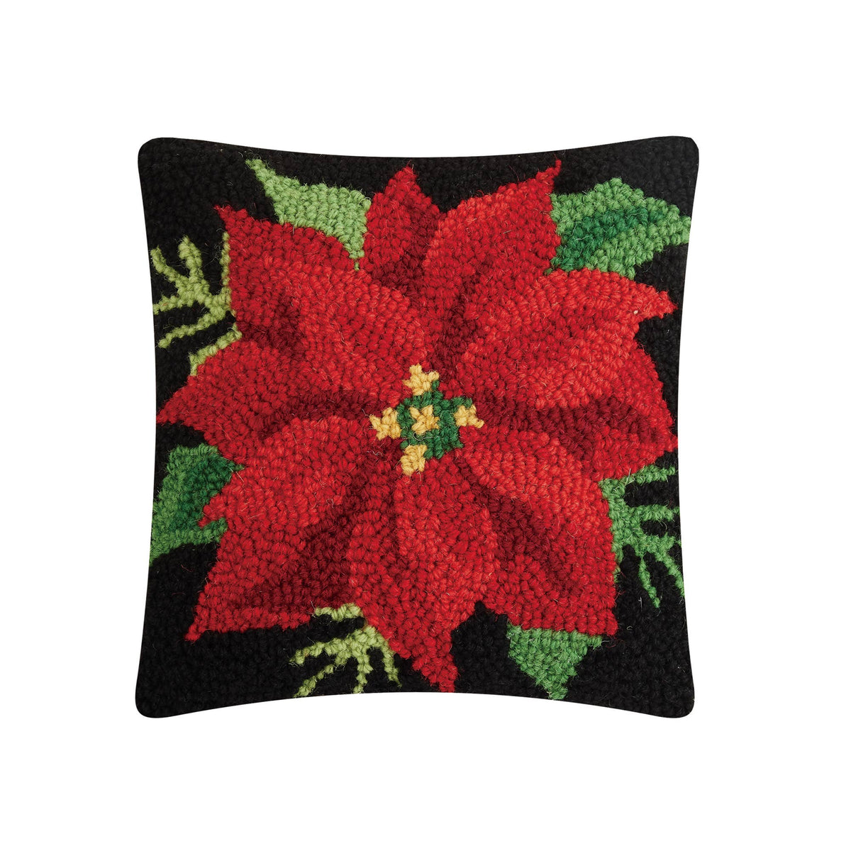 Peking Handicraft - Poinsettia  Hook Pillow