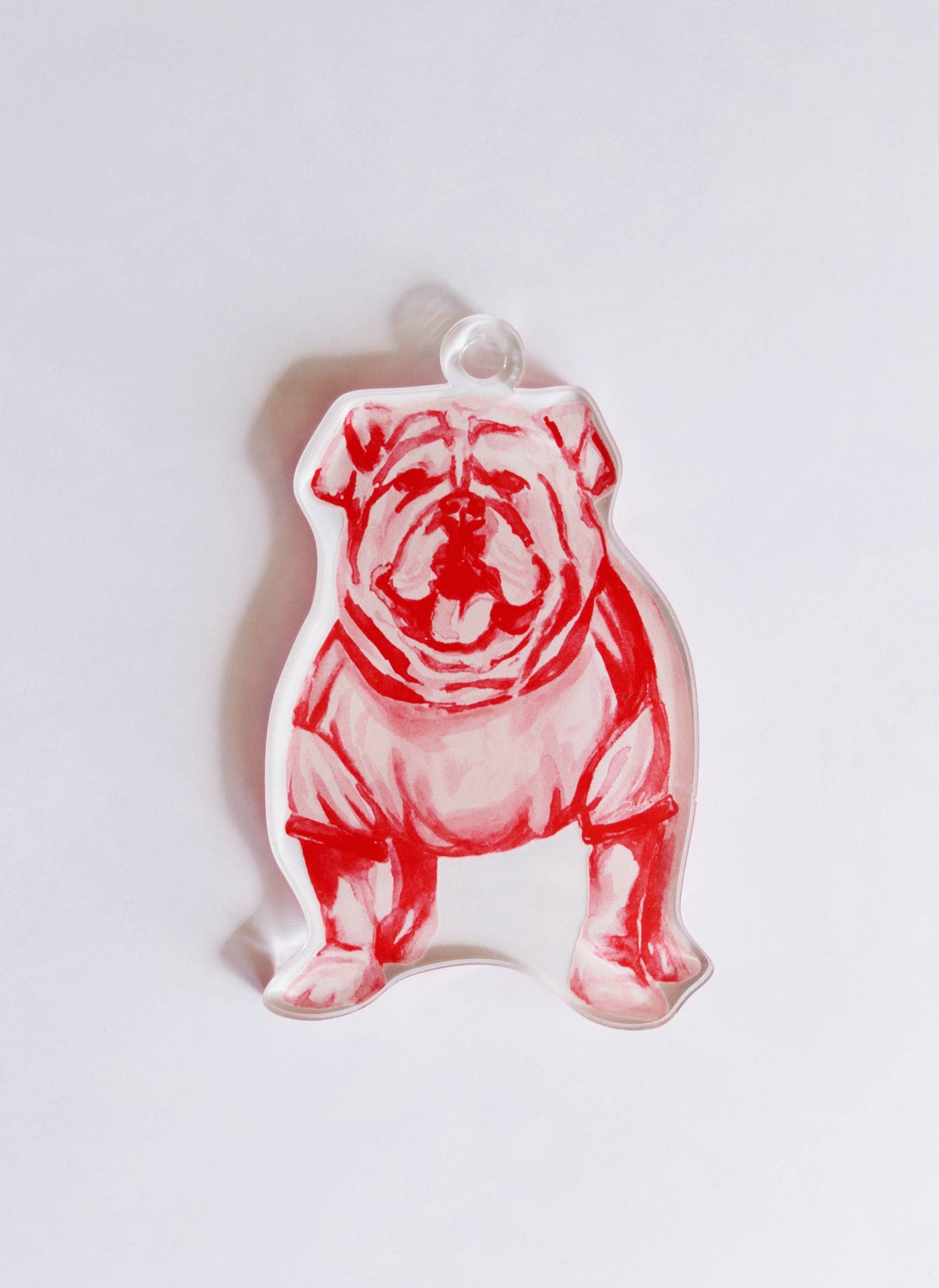 Dallis Foshee Art & Design, LLC - Bulldog Ornament