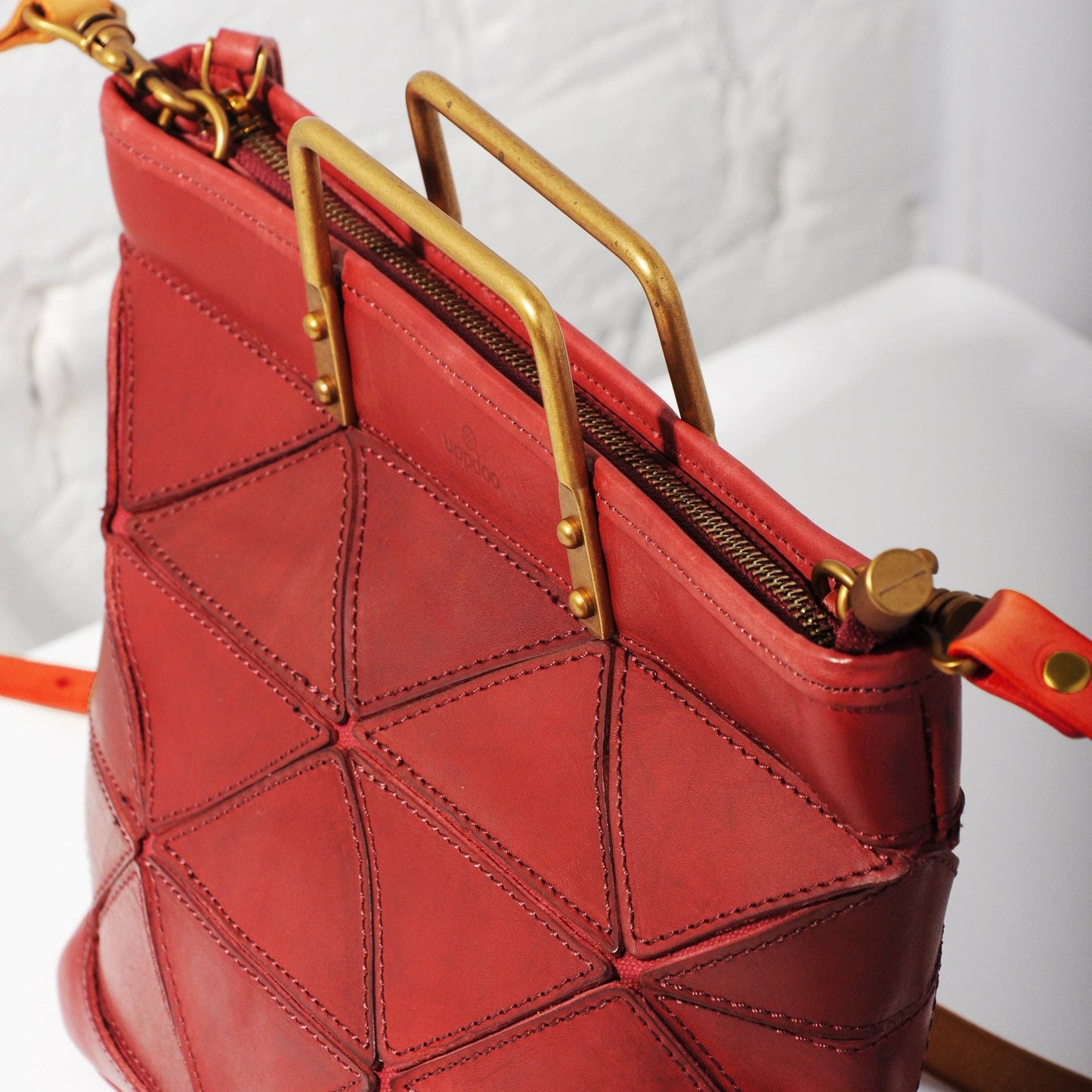 UPPDOO - Origami Small Tote - Bordeaux Red