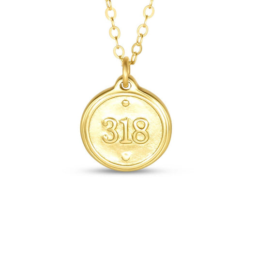 Madison Sterling - 22" - Ephesians 3:18 (Petite Pendant Necklace)