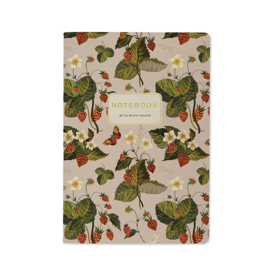 BV by Bruno Visconti - A5 Notebook - Wild Strawberry