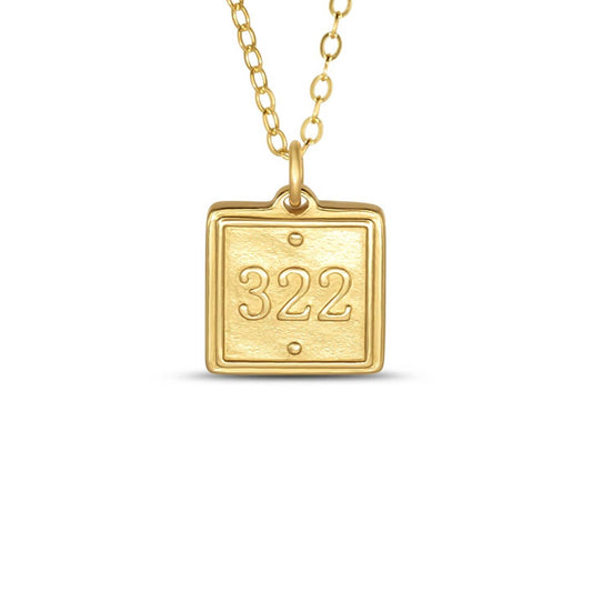 Madison Sterling - 16" - Lamentations 3:22 (Petite Pendant Necklace)