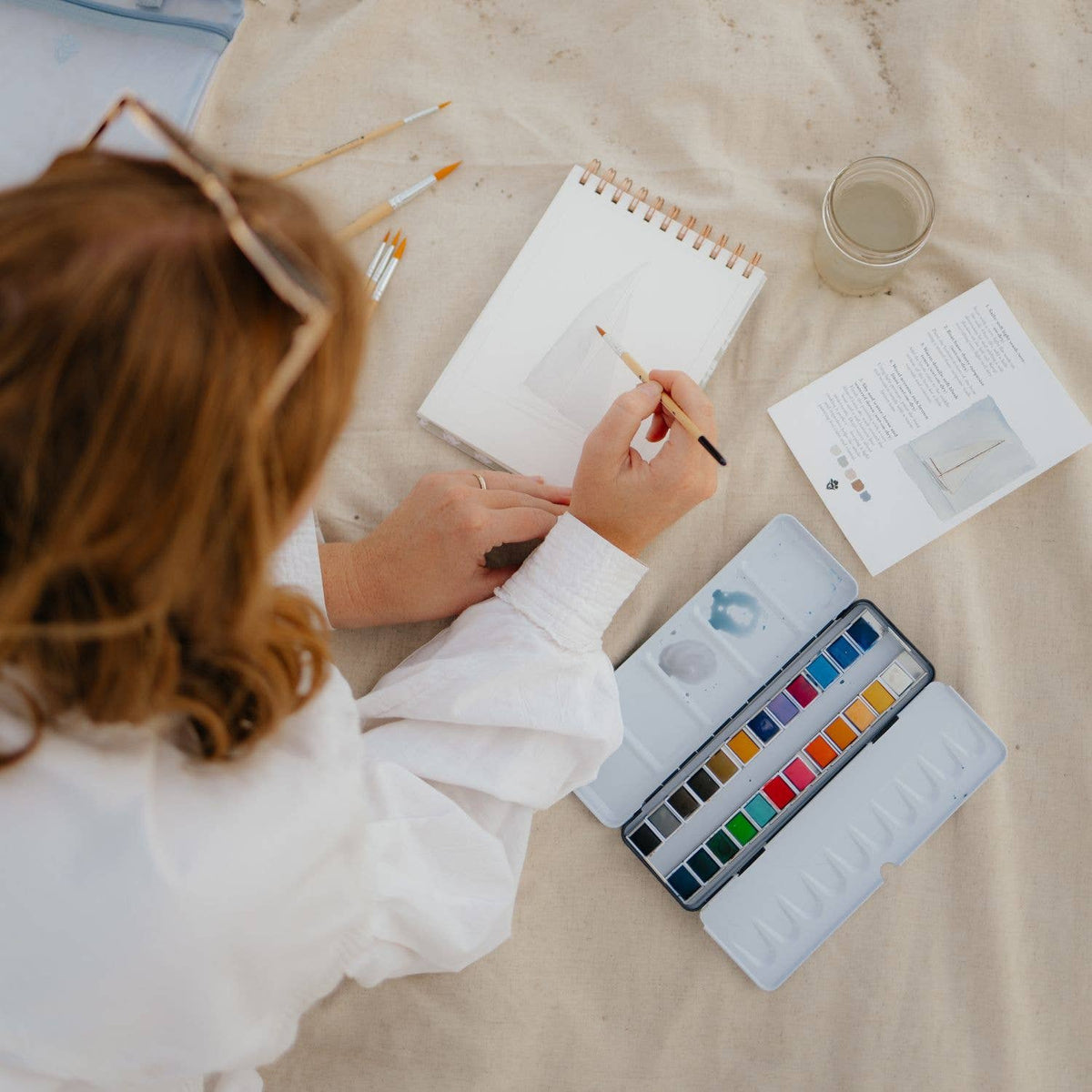 bailey rae studio - Coastal watercolor workbook