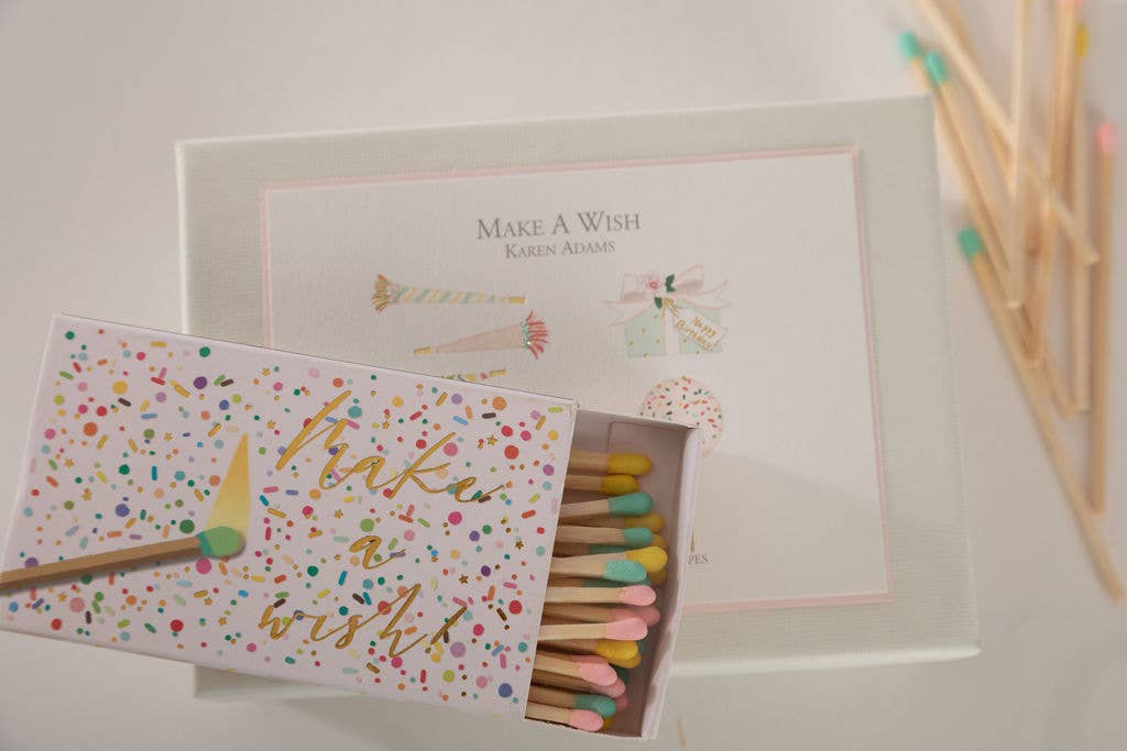 Karen Adams Designs - Happy Birthday Matchbox