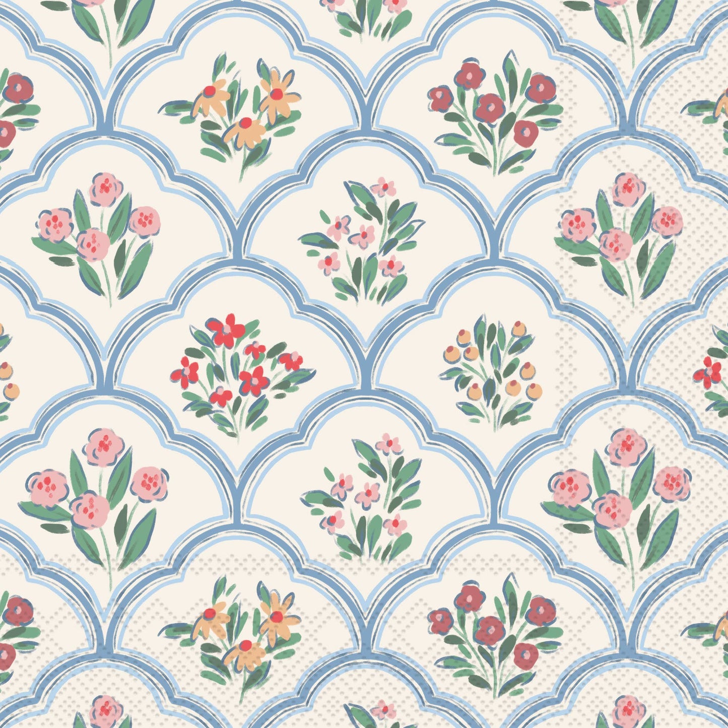 Boston International - Paper Lunch Napkins 20 Ct Joyful Lattice