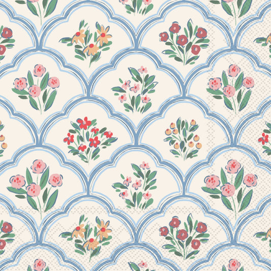 Boston International - Paper Lunch Napkins 20 Ct Joyful Lattice