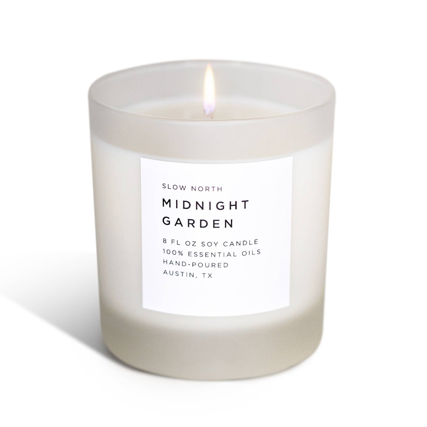 Slow North - Midnight Garden Frosted Candle