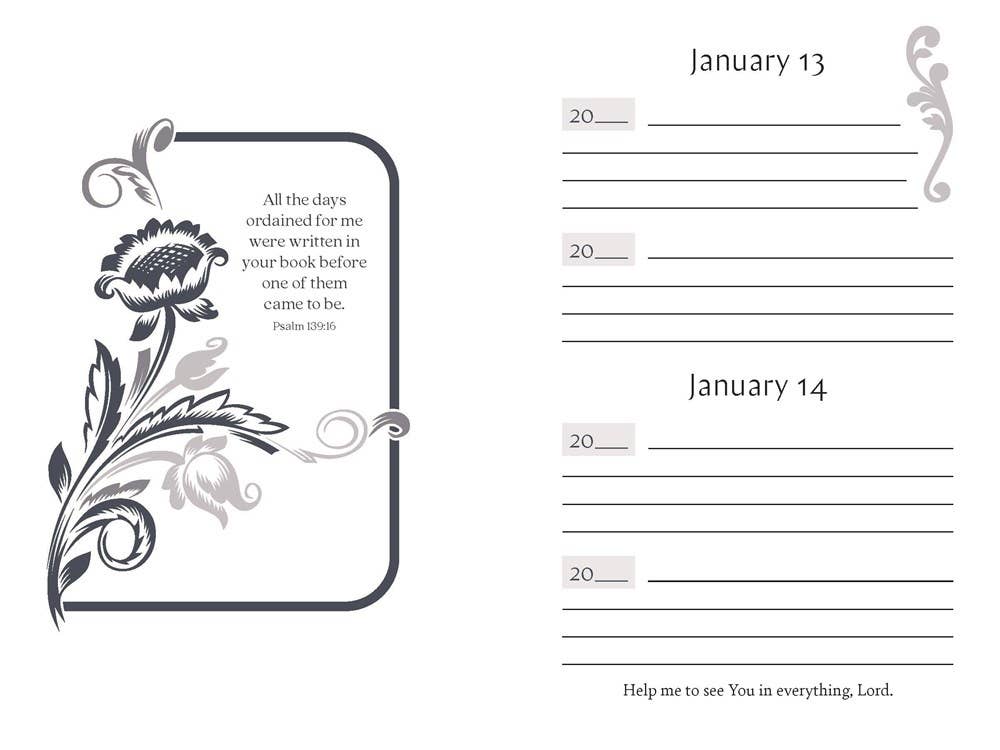 HarperCollins Christian Publishing - One Verse a Day (Prayer Journal) : A Two-Year Memory Book of