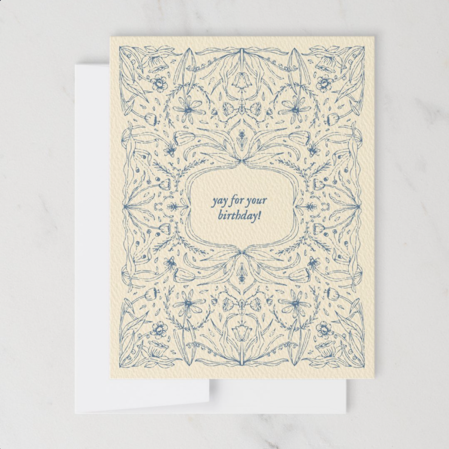annalisa v. sawtell - Yay For Your Birthday! | Botanical Greeting Card | A2