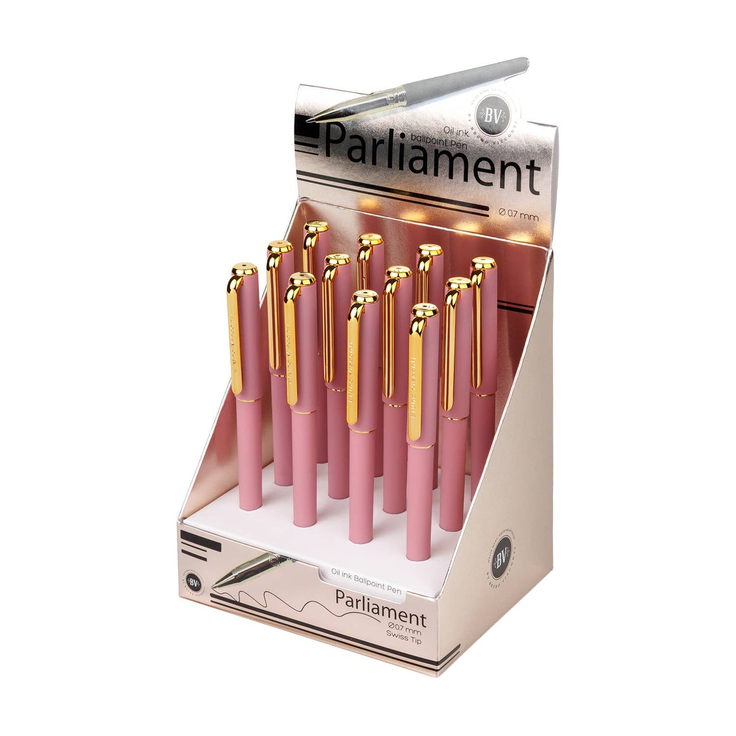 BV by Bruno Visconti - Parliament Ballpoint Pen - Pink