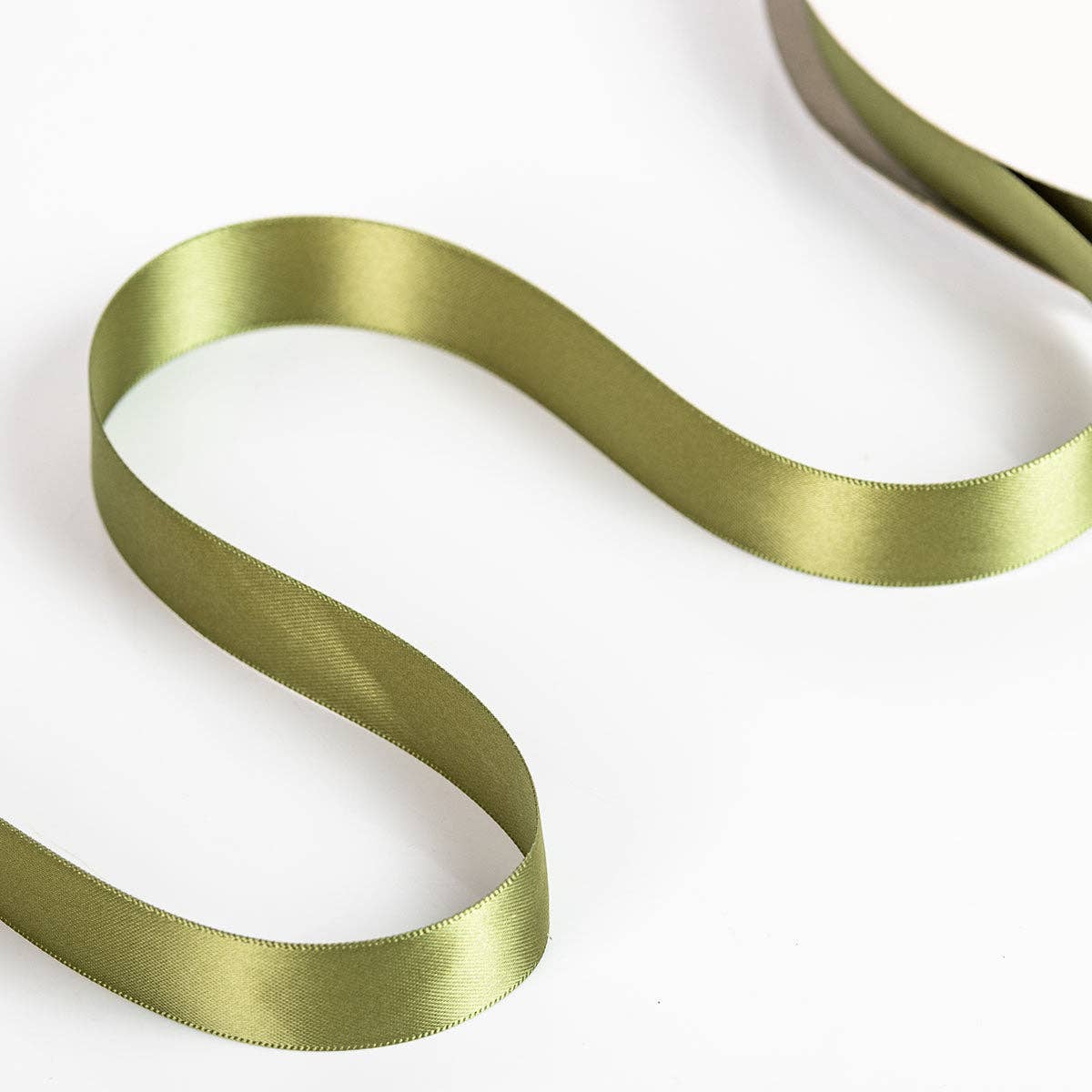 Little Ribbon Shop - Moss 106 Double Faced Satin Ribbon 100-Yard Roll