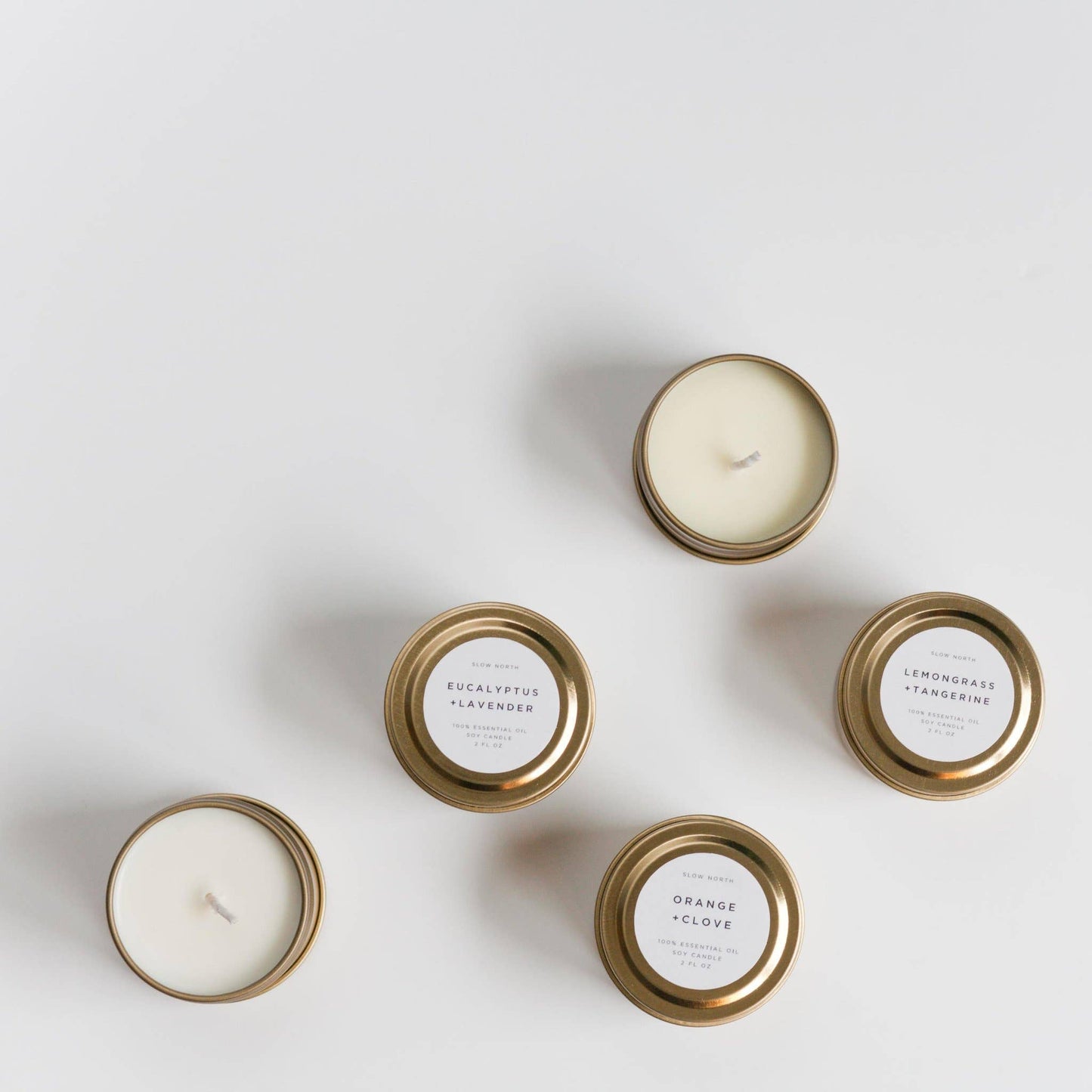 Slow North - Mini Soy Candles - 2 oz | Perfect Stocking Stuffer