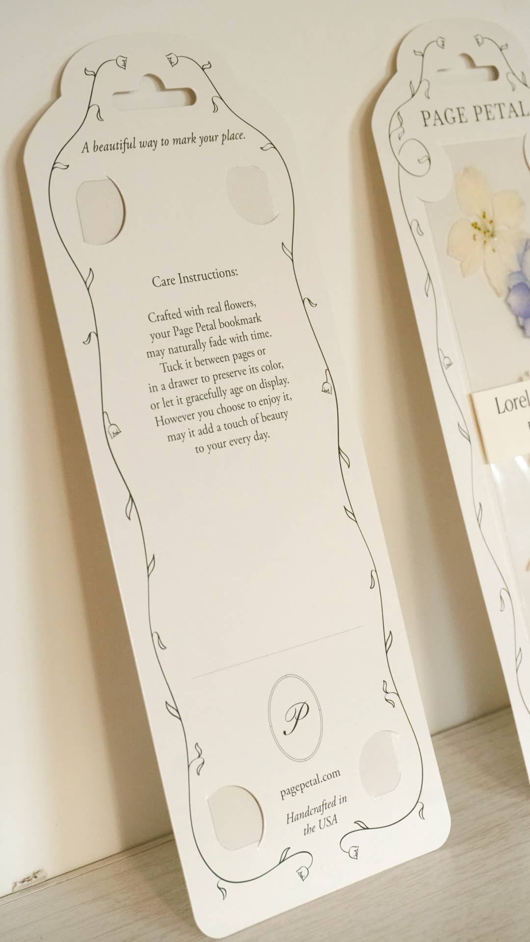 Page Petal - Edward Cullen Bookmark | For the Eternal Romantic