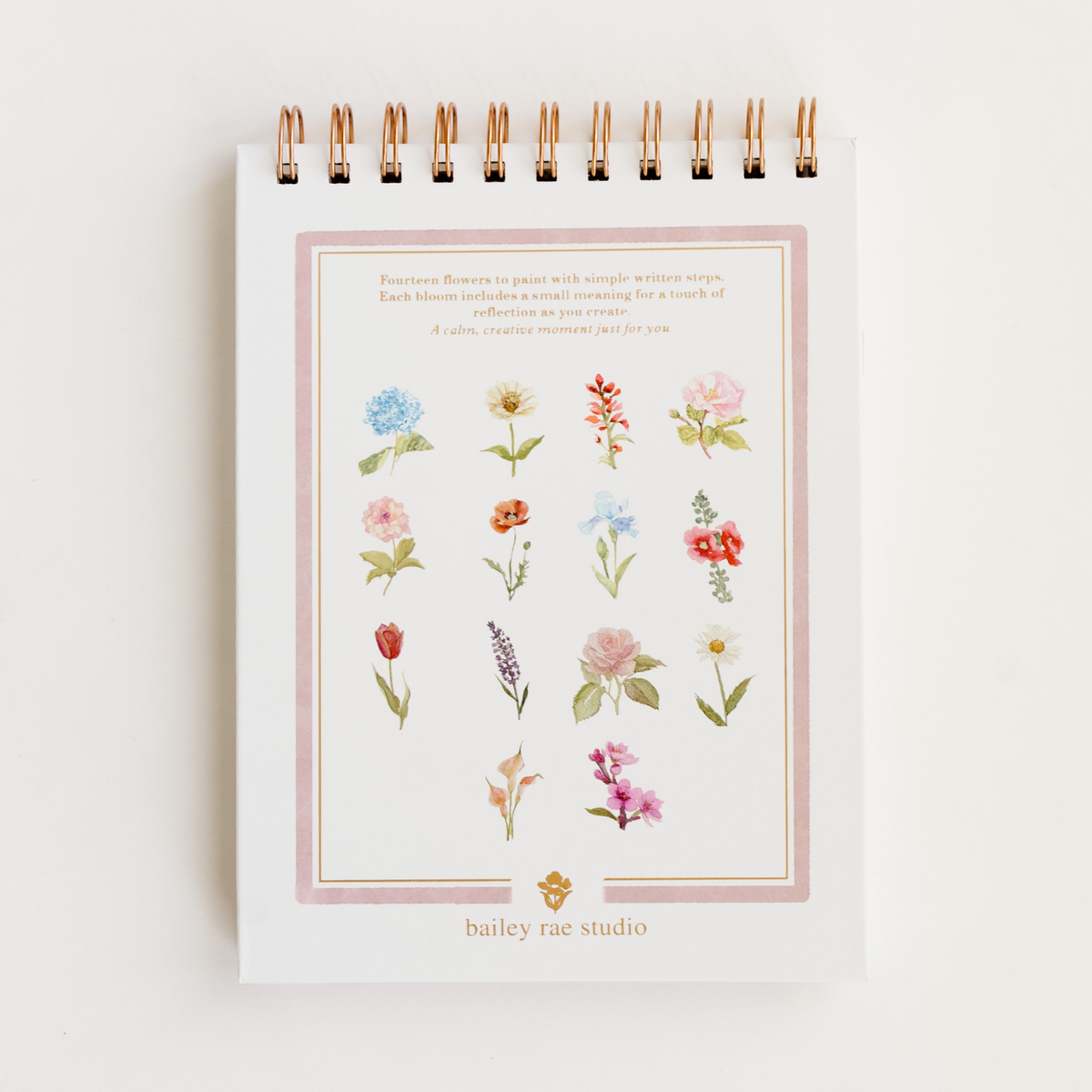 bailey rae studio - Flowers watercolor workbook