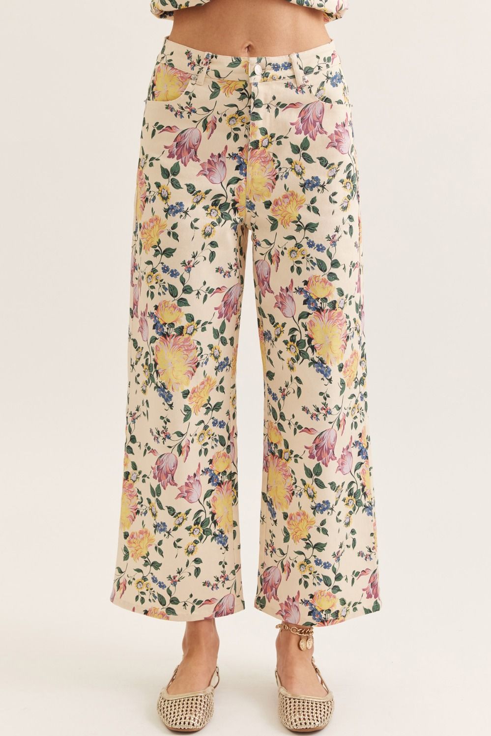 Jane Floral Pants