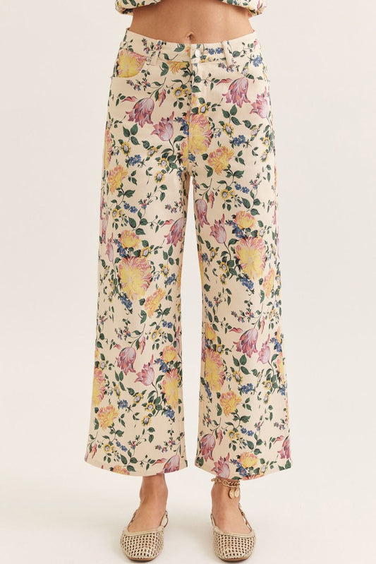 Jane Floral Pants