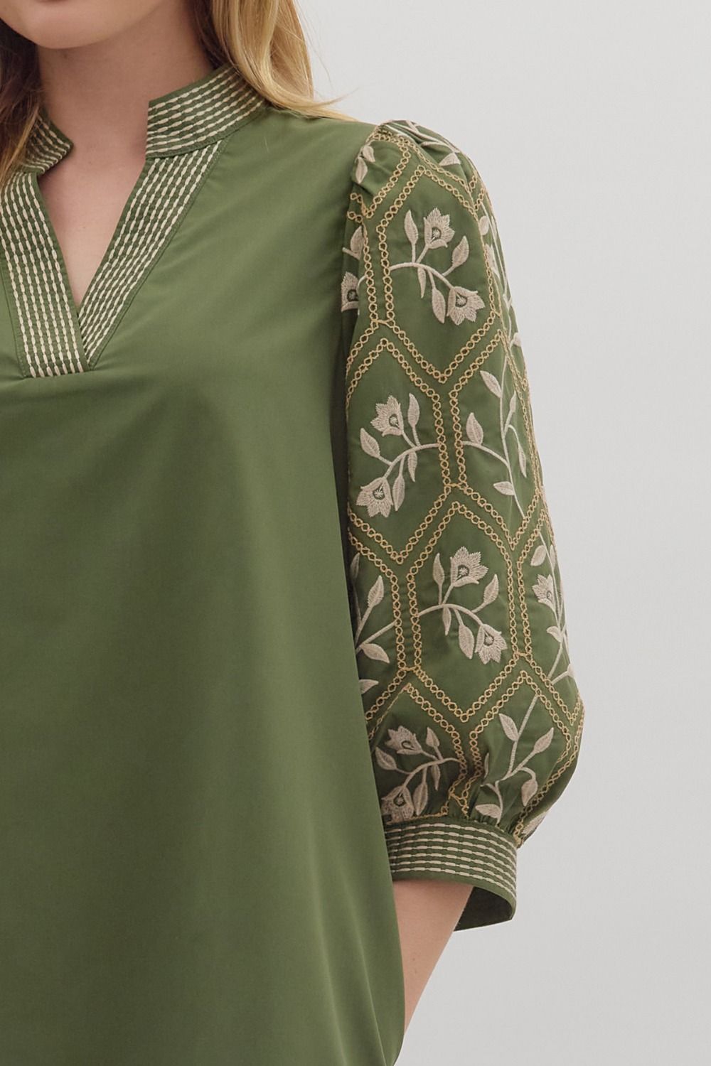 Anderson Green Mini Dress