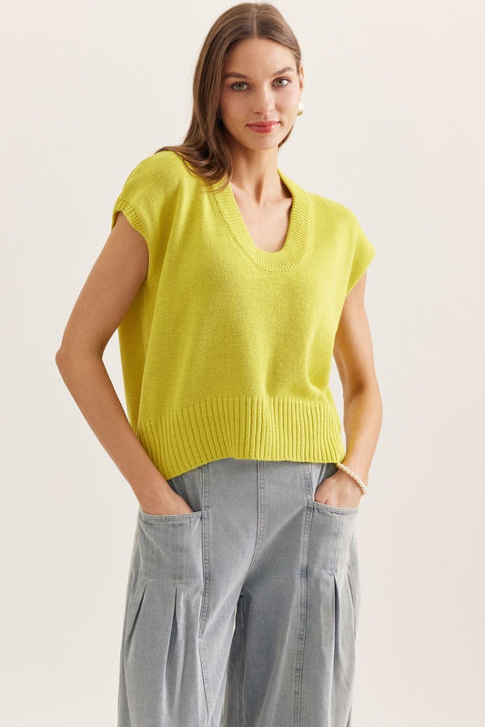 Willow SS Knit Top