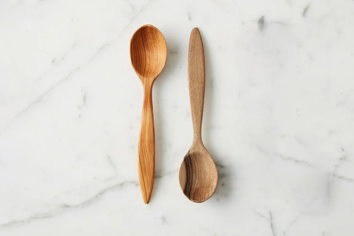 Euro Fruitwood Serving Spoon