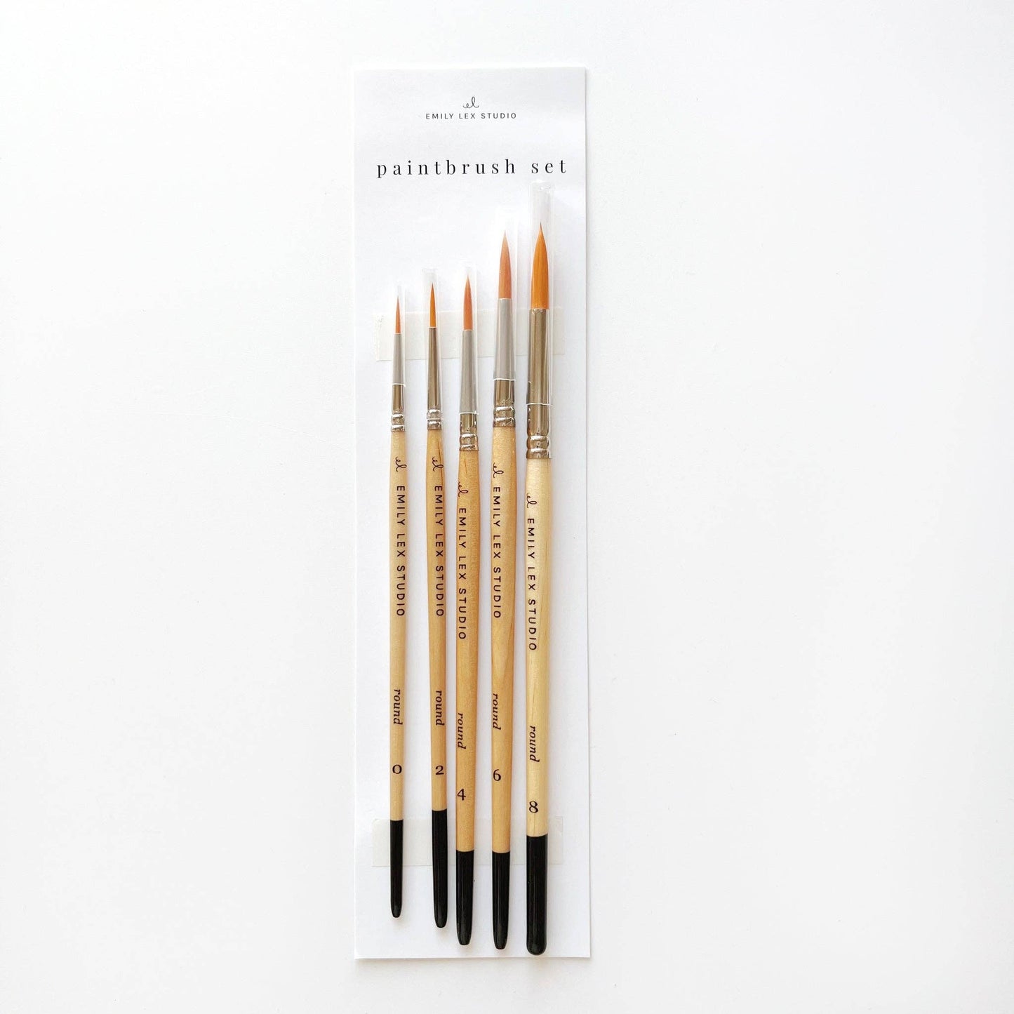 emily lex studio - Watercolor paintbrush set