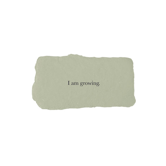 farmette - I am growing affirmation card