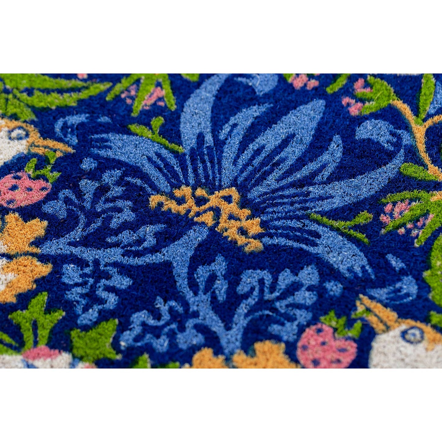 Entryways - Victoria and Albert Museum Strawberry Thief Coir Doormat: 18x30