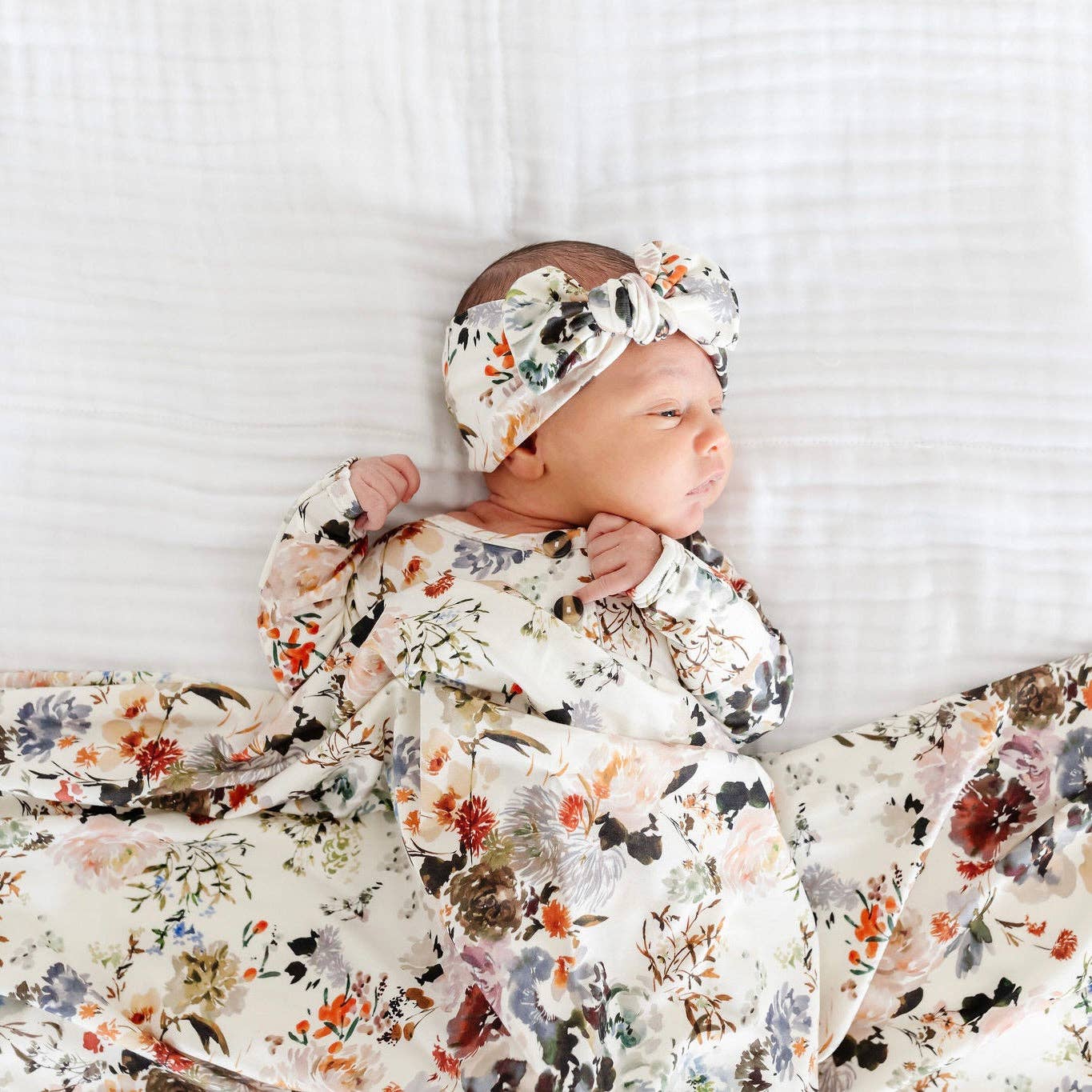 3 LouLou selling and Company newborn gowns