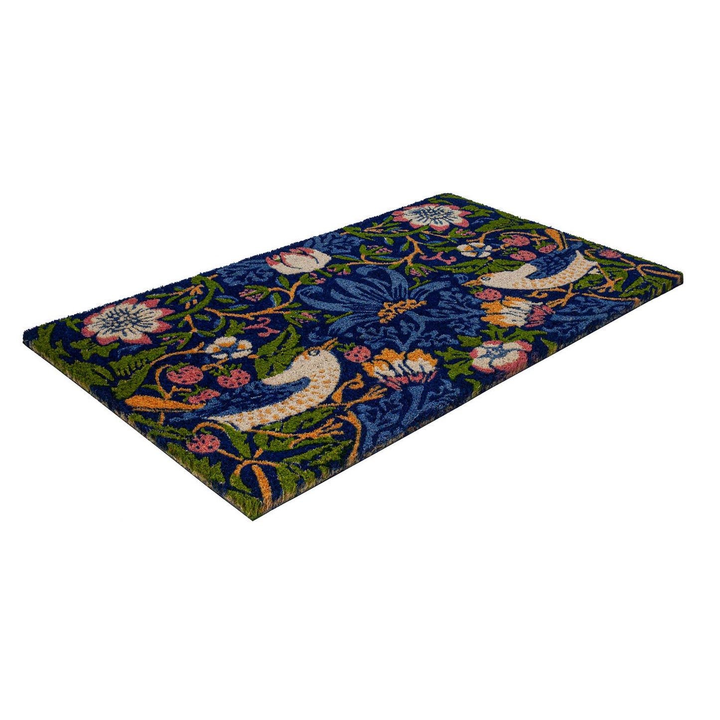 Entryways - Victoria and Albert Museum Strawberry Thief Coir Doormat: 18x30