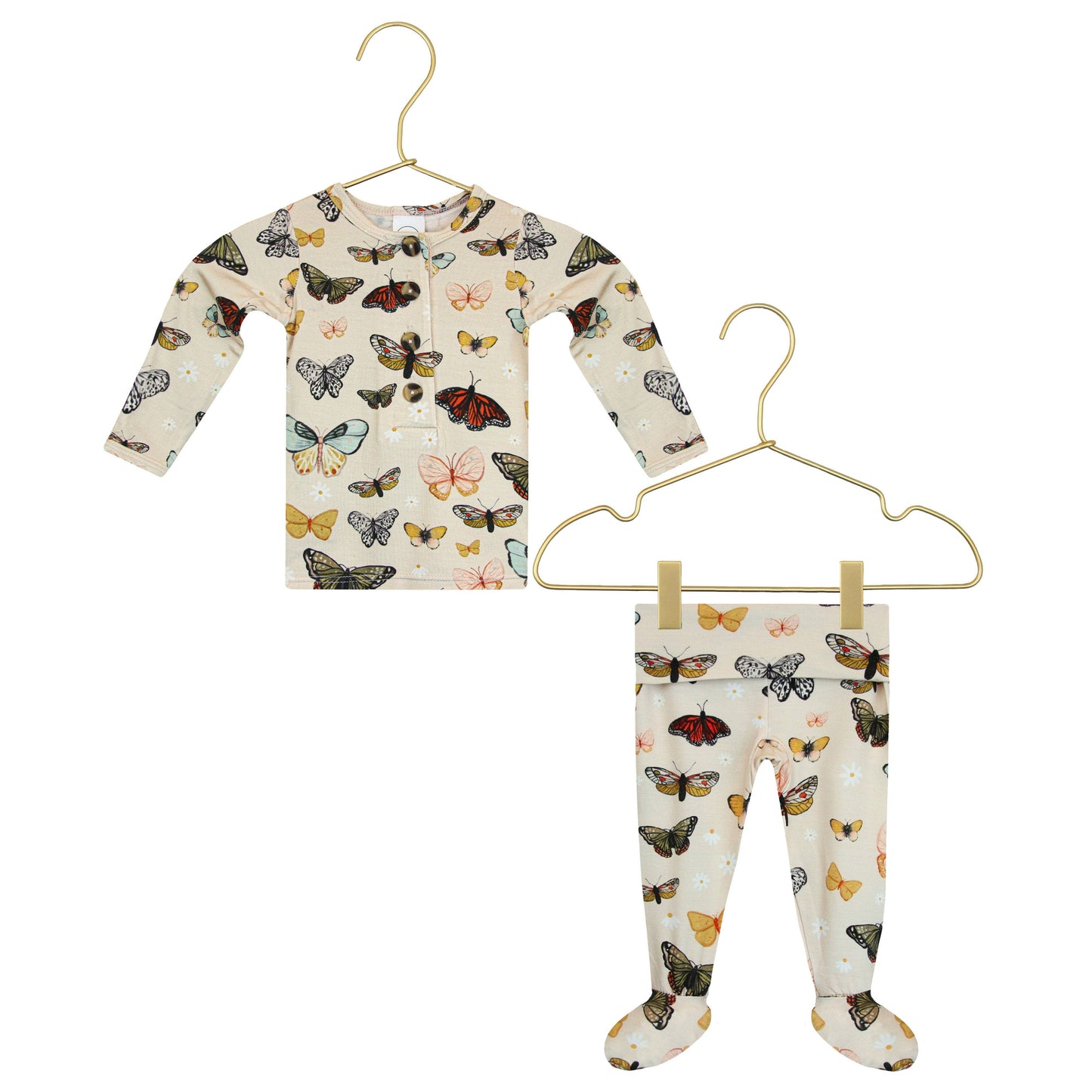 Lou Lou & Company - Amelia Top + Bottoms: 3-6 Month