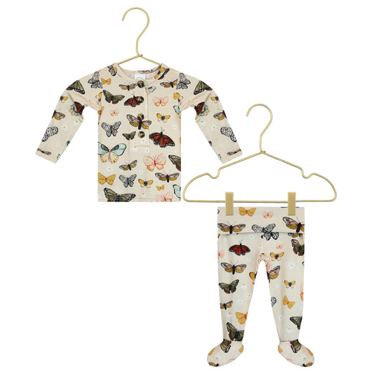 Lou Lou & Company - Amelia Top + Bottoms: Newborn-3 Month