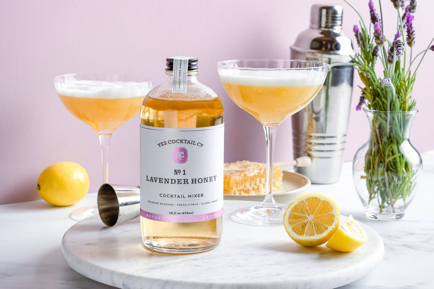 Yes Cocktail Co - Lavender Honey Cocktail Mixer