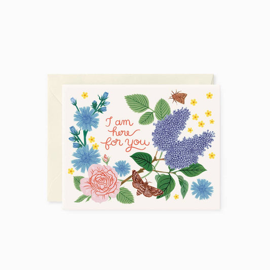 Botanica Paper Co. - I AM HERE FOR YOU | greeting card