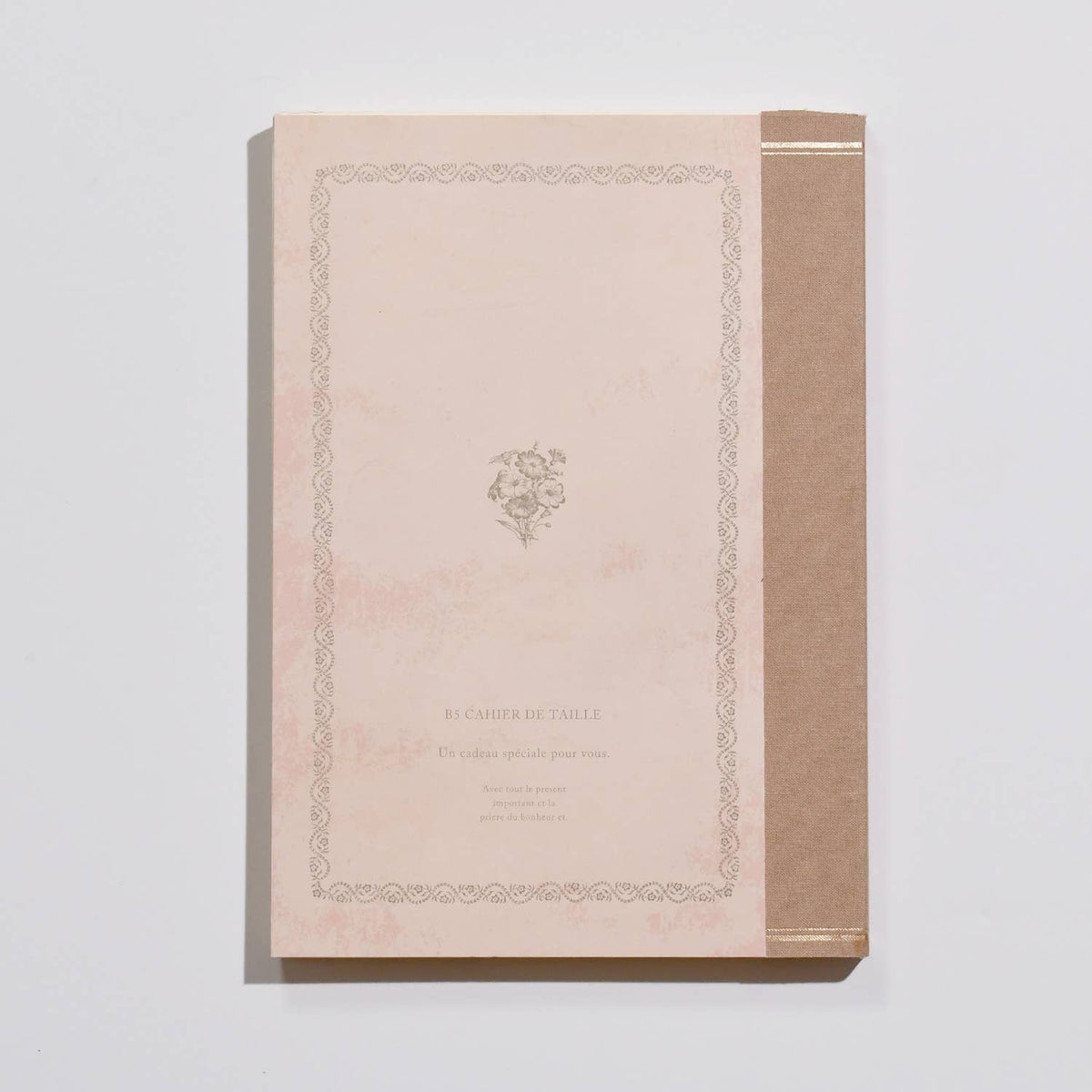 Petal & Flow - B5 Rough NoteBook: Floral | Vintage Style Journal 7"x10"