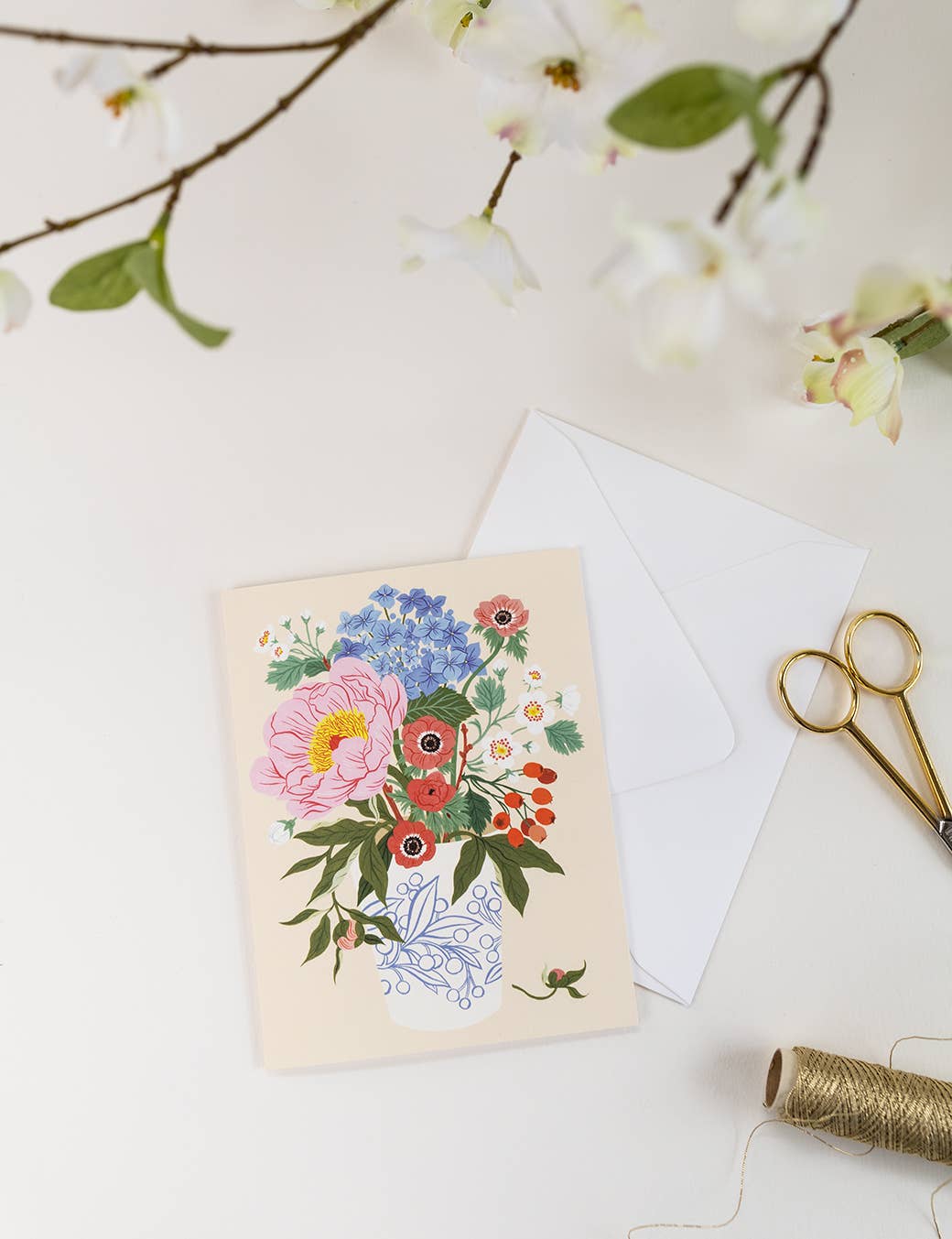 Botanica Paper Co. - GARDEN VASE | greeting card