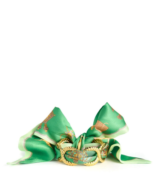 Elliot Scarf Cuff - Green