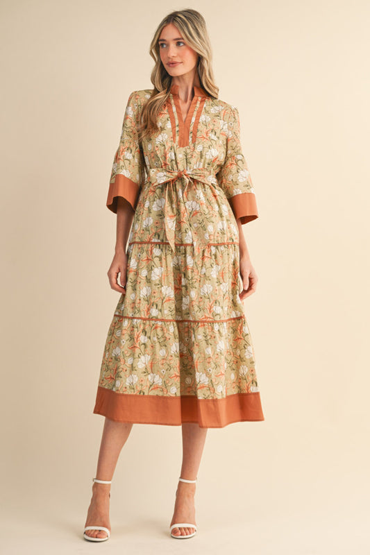 Floral Midi Dress