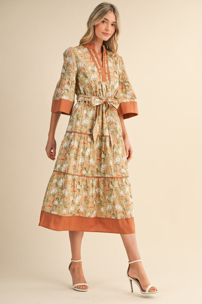 Floral Midi Dress