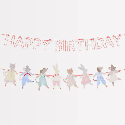 Animal Friends Garland Set
