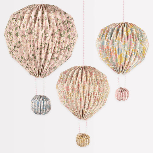 Liberty Origami Balloons x3