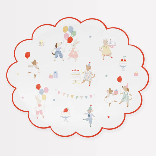 Animal Friends Dinner Plates