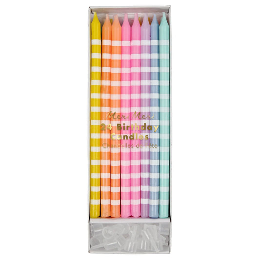 Pastel Party Candles (24)