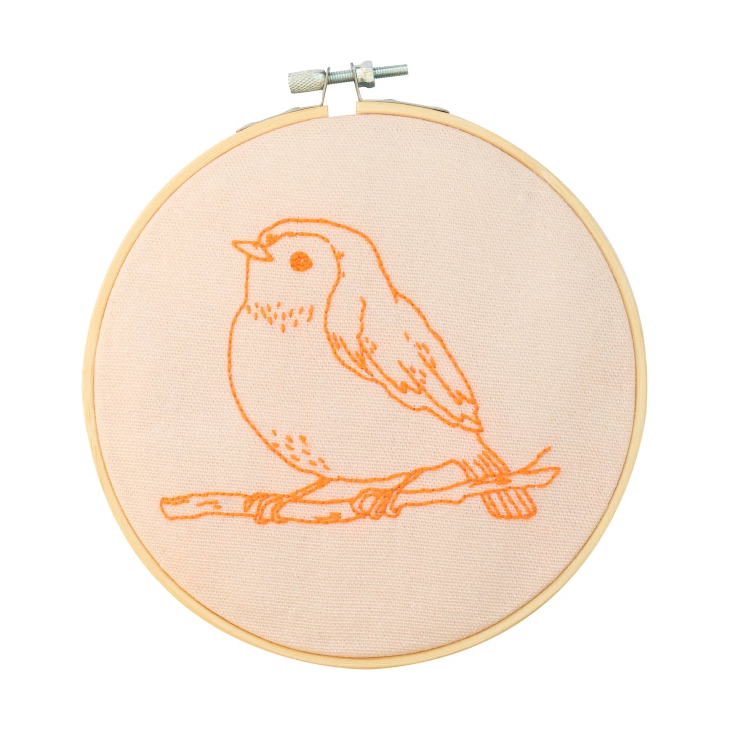 ROBIN EMBROIDERY HOOP KIT