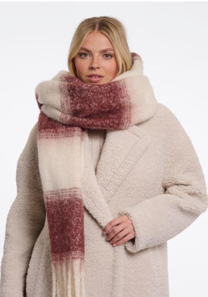 Erica Sangria Scarf