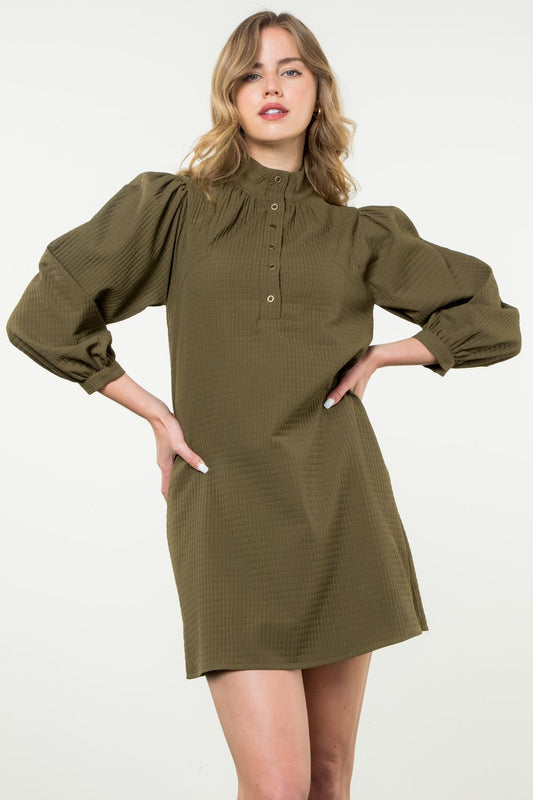 THML Button Up Dress