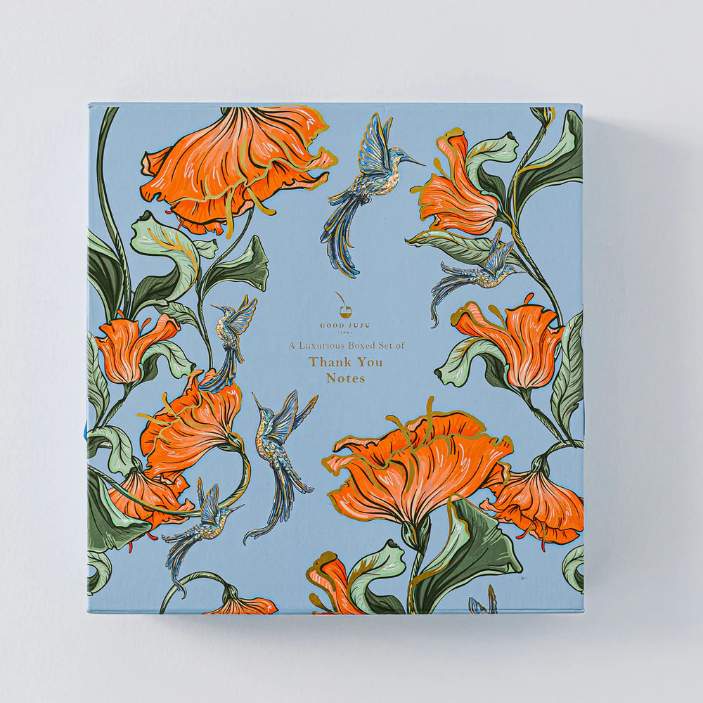 Hummingbird Luxury Thank You Stationery Set