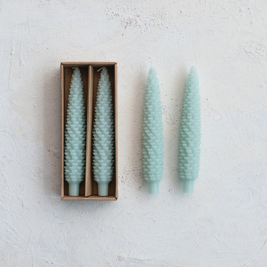 Pinecone Tapers Mint