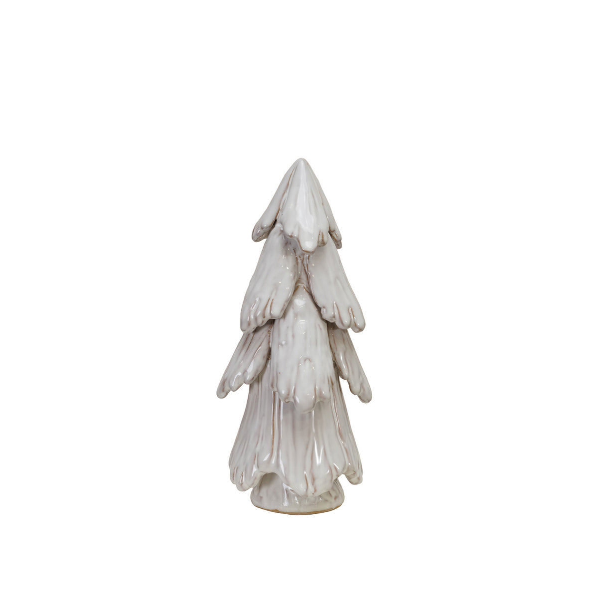 Handmade Stoneware Tree, Reactive Glaze, White (Copy)