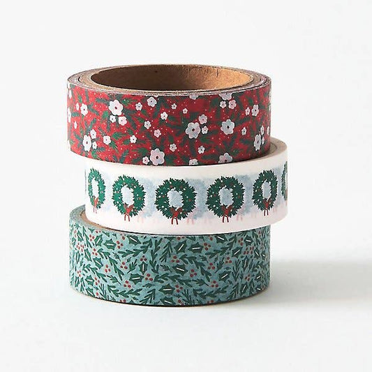 Holiday Greenery Washi Tape