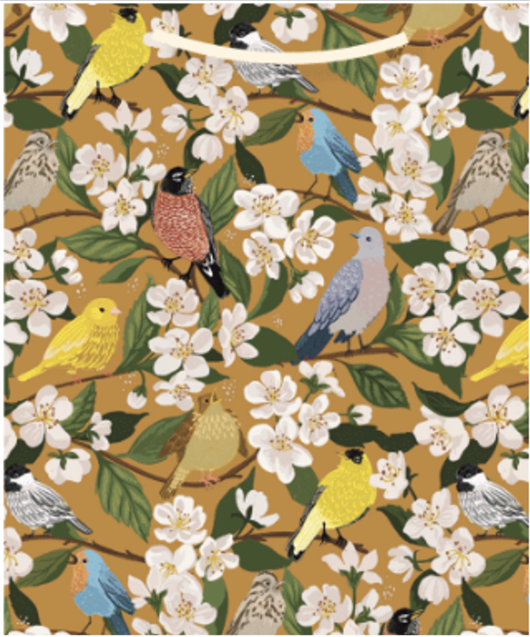 Songbirds & Blossoms Gift Bag: Medium