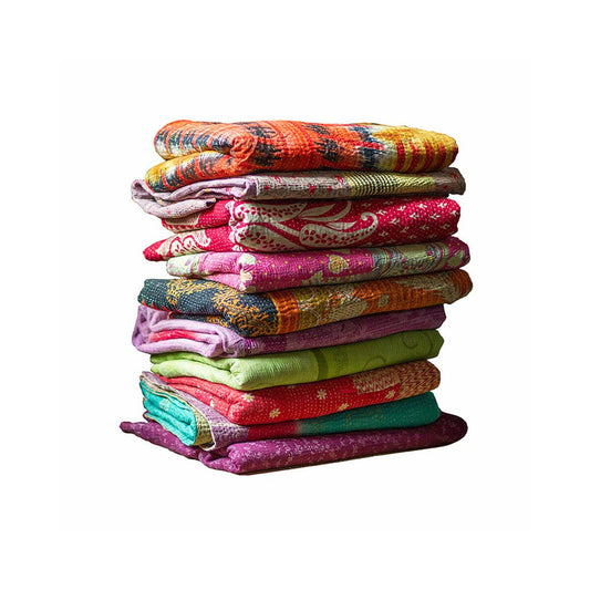 Vagabond Vintage - Kantha Stitch Reversible Throw